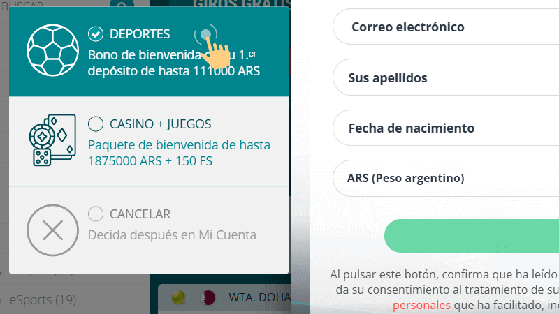 Ѕеlессіοná lа bοnіfісасіón