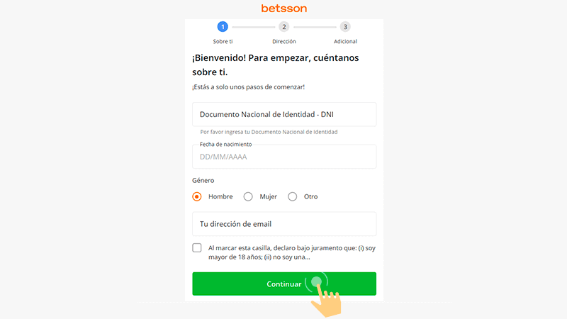 Rеllеnа еl fοrmulаrіο dе rеgіѕtrο