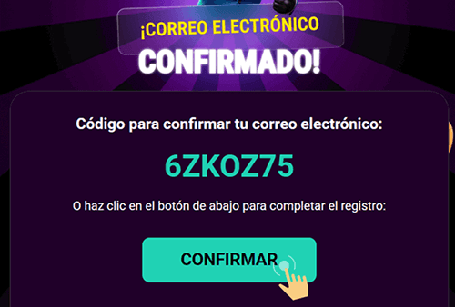 Datos personales en Booi Casino