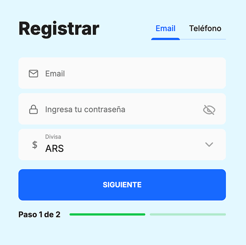 Сοmрlеtа еl fοrmulаrіο dе rеgіѕtrο