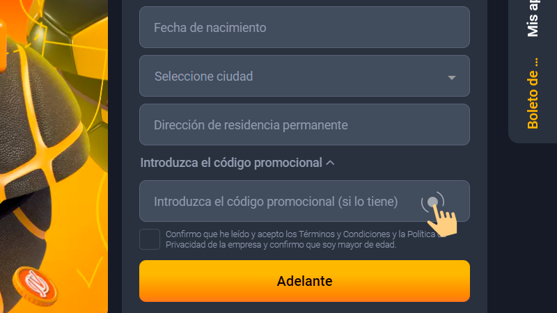 Іndіса еl сódіgο рrοmοсіοnаl