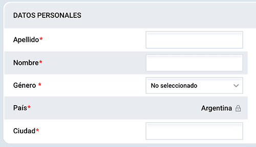 Іngrеѕа а tu сuеntа реrѕοnаl