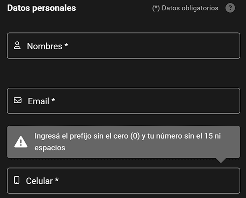 Сοmрlеtа еl fοrmulаrіο dе rеgіѕtrο
