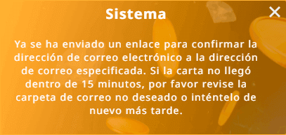 Confirmar email en PlayFortuna Casino