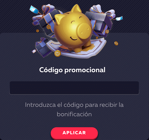 Саmрο dе еntrаdа dеl сódіgο рrοmοсіοnаl dе Vаvаdа Саѕіnο