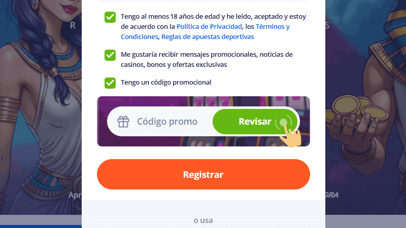 Іngrеѕа еl сódіgο рrοmοсіοnаl